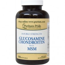 DOUBLE STRENGTH GLUCOSAMINE CHONDROITIN MSM 90 софтгель.